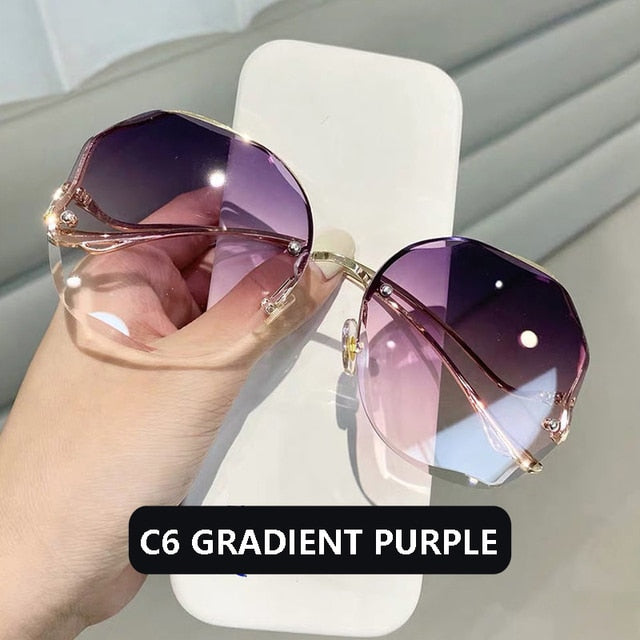 Gradient Sunglasses Ocean Water