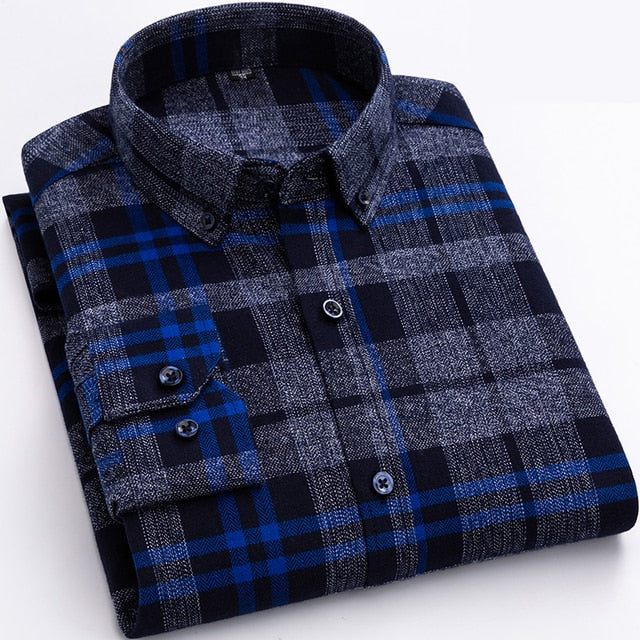 Plaid Long Sleeve Shirt