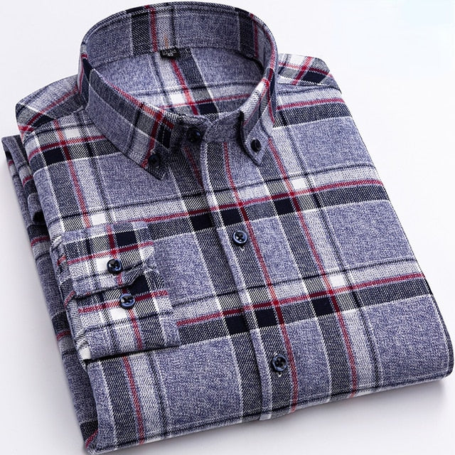 Plaid Long Sleeve Shirt