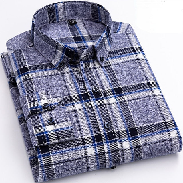 Plaid Long Sleeve Shirt