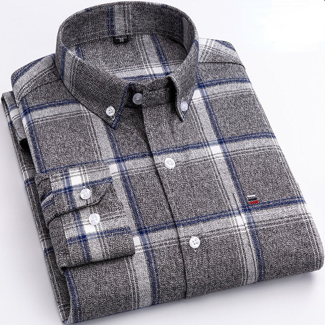 Plaid Long Sleeve Shirt