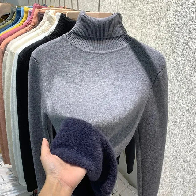 Solid Color Turtleneck