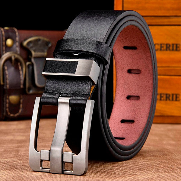 Men's High Quality Leather Belt Genuine Leather Strap