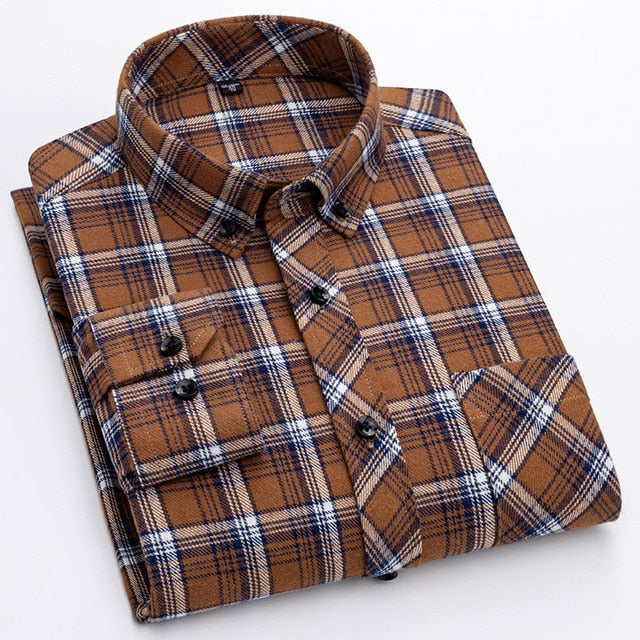 Plaid Long Sleeve Shirt