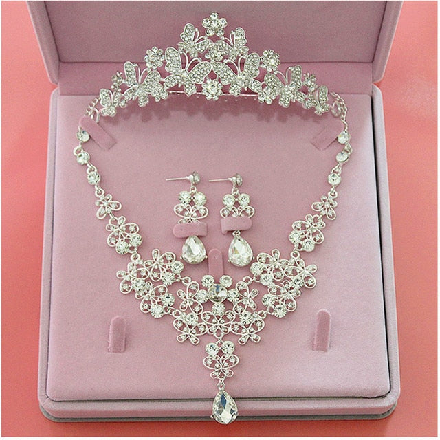 Crystal Bridal Jewelry Set