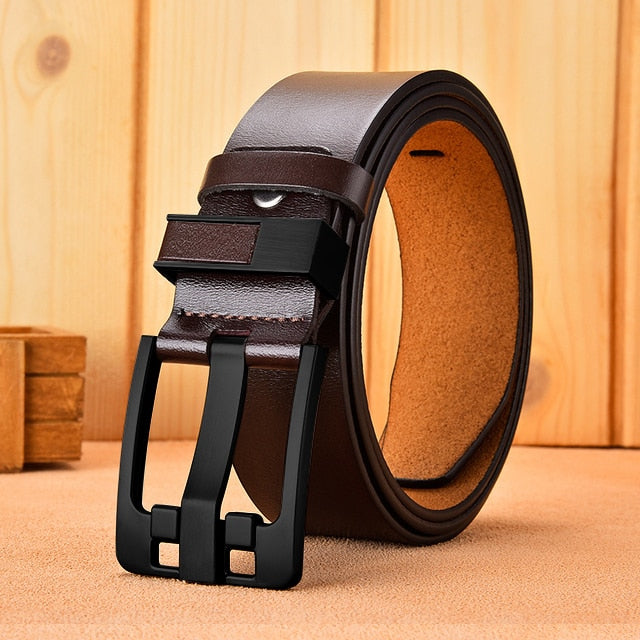 Men's High Quality Leather Belt Genuine Leather Strap