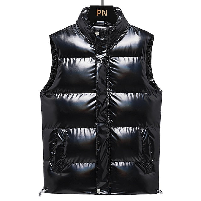 Sleeveless Winter Men's Vest Jacket