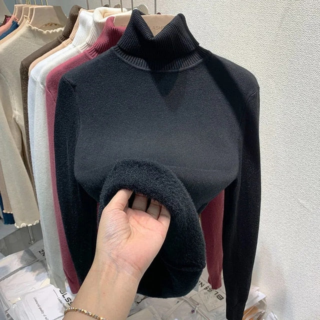 Solid Color Turtleneck