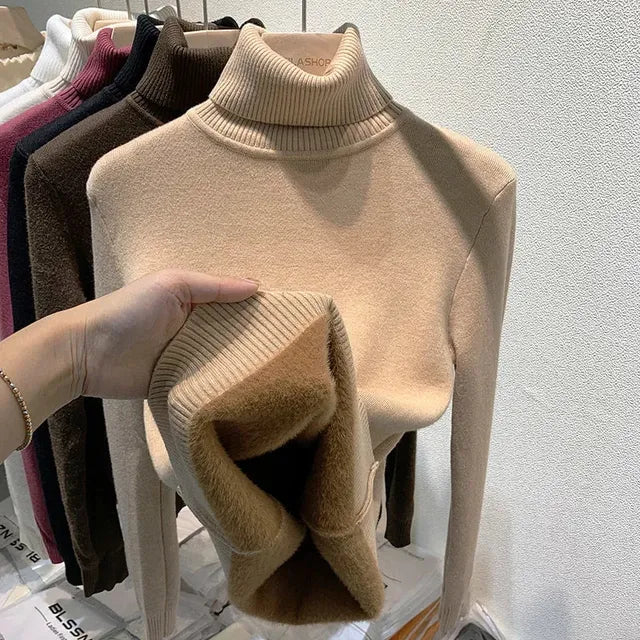 Solid Color Turtleneck