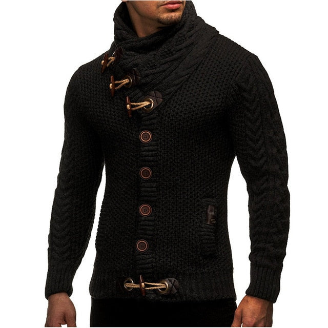 Mens Wool Cardigan