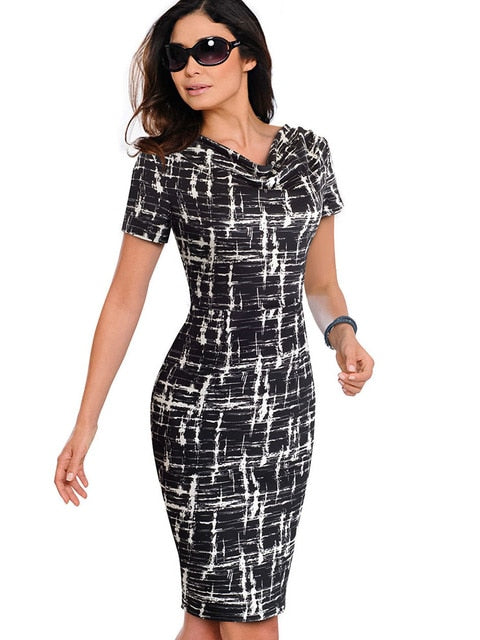 Business Bodycon Sheath Office Dress