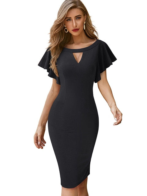 Elegant Bodycon Slim Dress