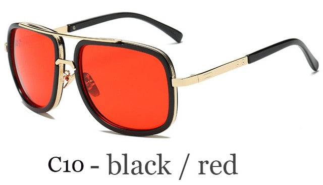 Big Frame Men Square Sunglasses