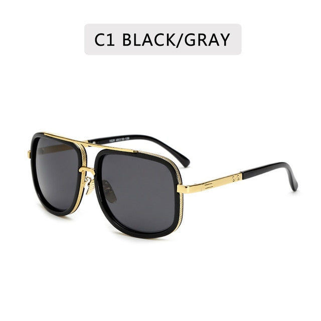 Big Frame Men Square Sunglasses