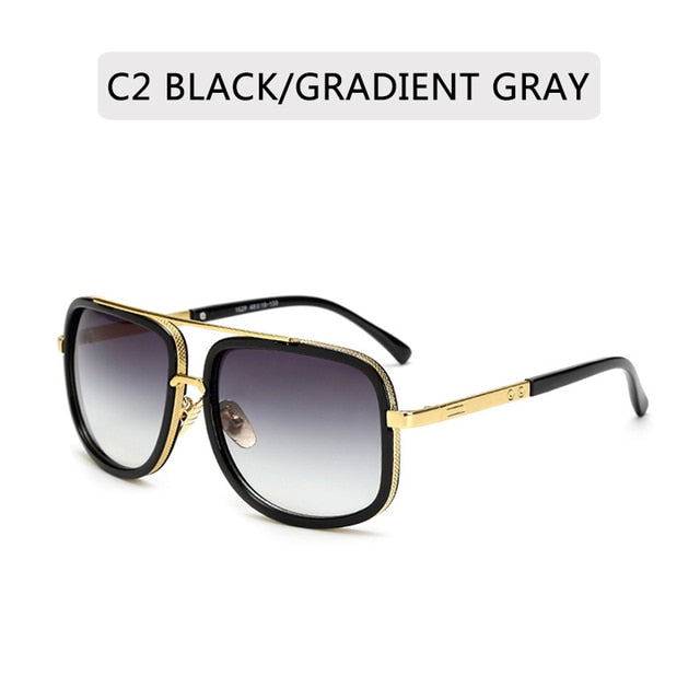 Big Frame Men Square Sunglasses