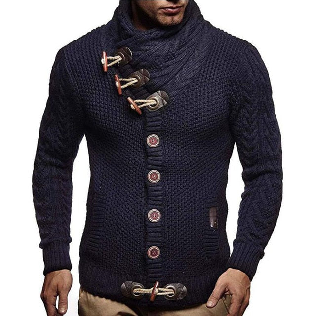 Mens Wool Cardigan