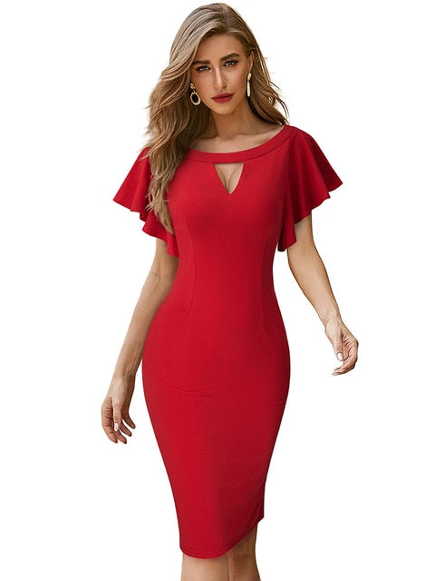 Elegant Bodycon Slim Dress