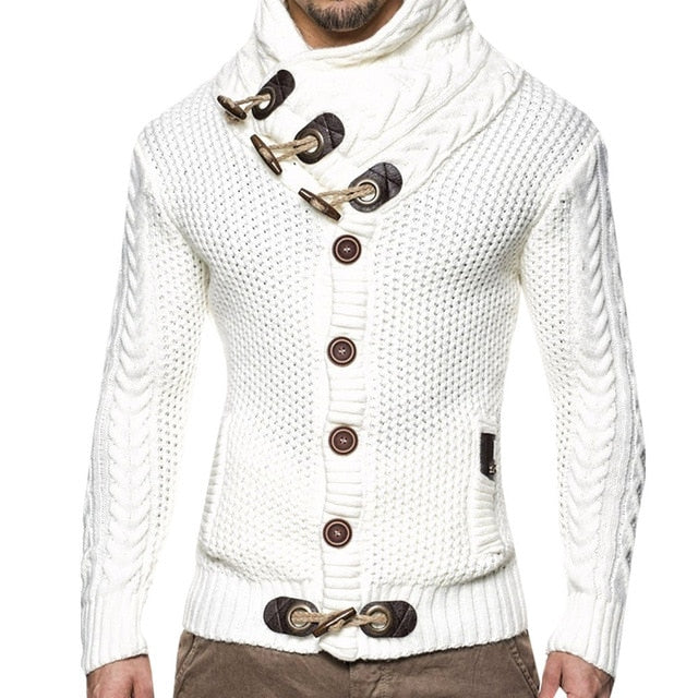 Mens Wool Cardigan