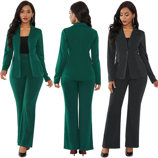 Two Piece Long Sleeve Suit